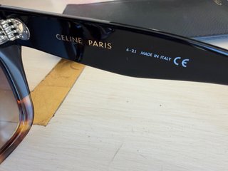 Occhiali da sole Celine neri e marroni. Originali