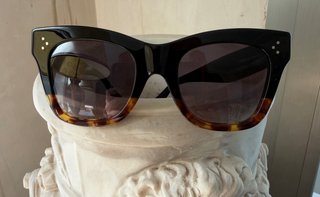 Occhiali da sole Celine neri e marroni. Originali
