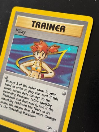 Carta Entrenador Misty Pokémon 18/132