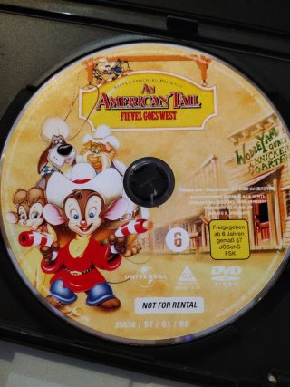 FIEVEL VA AL OESTE Dvd