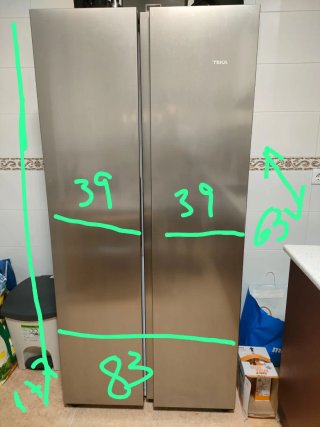Frigorífico TEKA dos puertas
