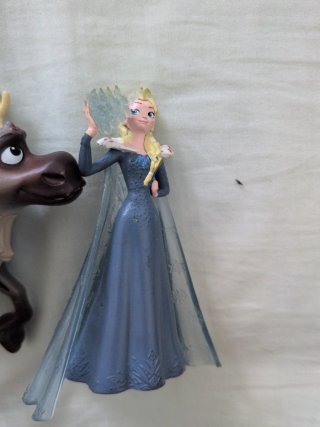 Figuras Frozen: Elsa, Olaf y Sven