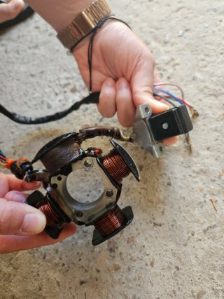 Sistema eléctrico moto