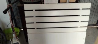 Cabecero Cama Blanco Madera 90-105