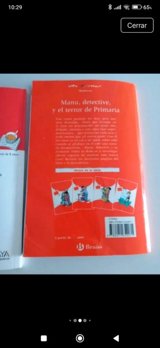 Manu, detective, y el terror de Primaria