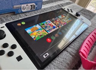 Nintendo Switch OLED Bianca Usata