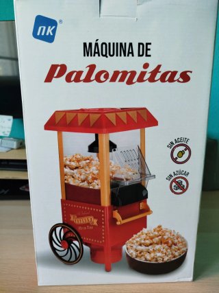 Máquina de Palomitas Estilo Vintage