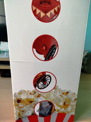 Máquina de Palomitas Estilo Vintage