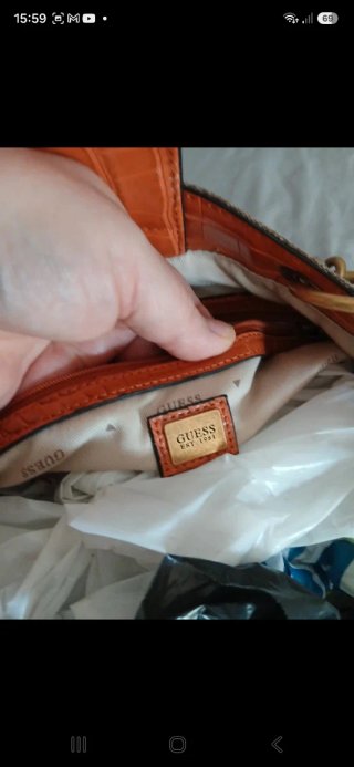 Foulard Guess marrone