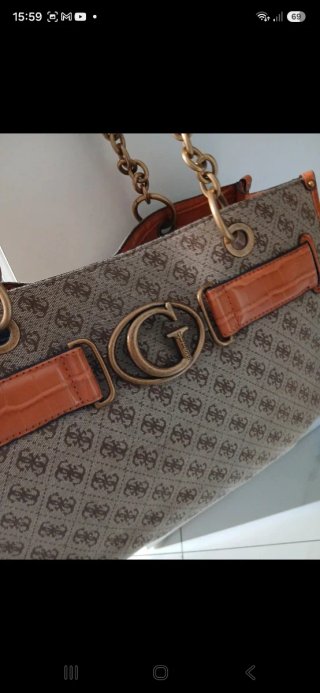 Foulard Guess marrone