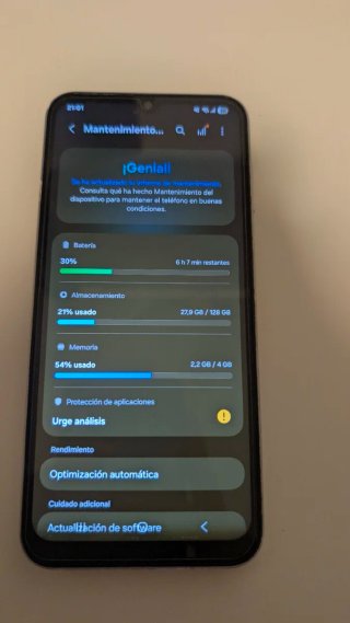 Samsung Galaxy A14 4G Plata 128GB/4GB