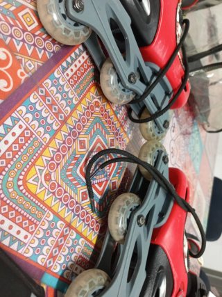 Patines en línea para niños con protectores