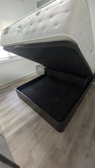 Cama 150x190cm Pikolin con canapé y cabecero