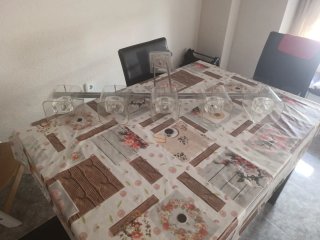 Lámpara Salón LED Bajo Consumo.con mando a distanc