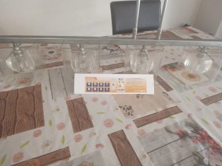 Lámpara Salón LED Bajo Consumo.con mando a distanc