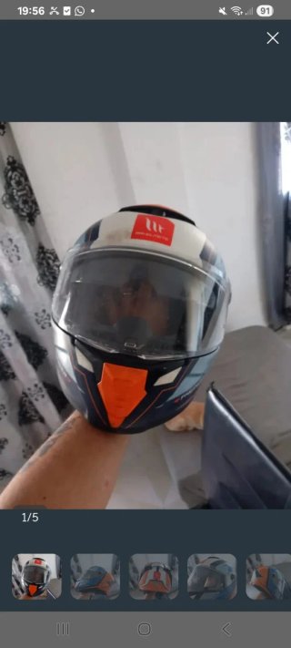 Casco de moto integral THUNDER 4