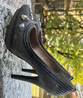 Liu Jo Scarpe Donna N.38 Grigio Tacco 12