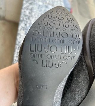 Liu Jo Scarpe Donna N.38 Grigio Tacco 12