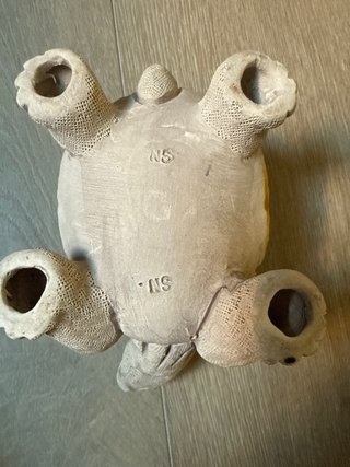 Tortuga decorativa cerámica