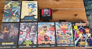 Sega Mega Drive y juegos