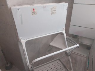 Cambiador de bebé plegable