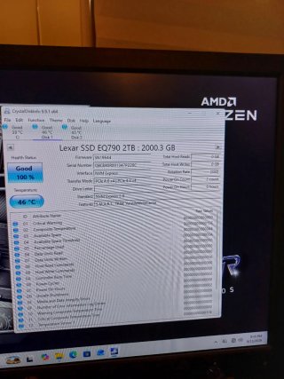 SSD Lexar EQ790 NVMe Gen4x4 2TB Novo