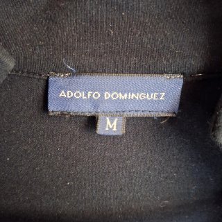 Top vintage Adolfo Dominguez negro cruzado