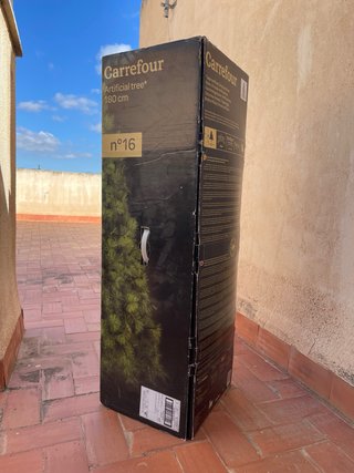 Árbol de Navidad Carrefour 180cm