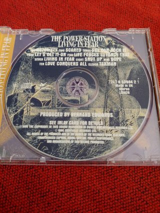 The Power Station - Living In Fear CD