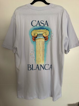 Camiseta Casablanca Blanca Hombre