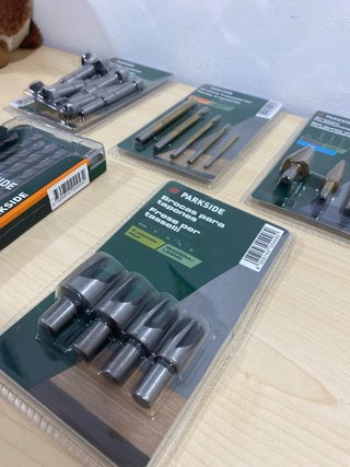 Lote 5 sets brocas Parkside madera/metal