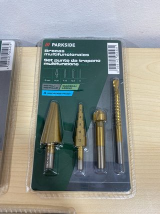 Lote 5 sets brocas Parkside madera/metal