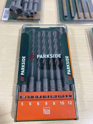 Lote 5 sets brocas Parkside madera/metal