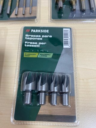 Lote 5 sets brocas Parkside madera/metal
