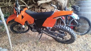 KTM 400 Enduro/Motocross Naranja