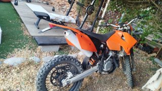 KTM 400 Enduro/Motocross Naranja
