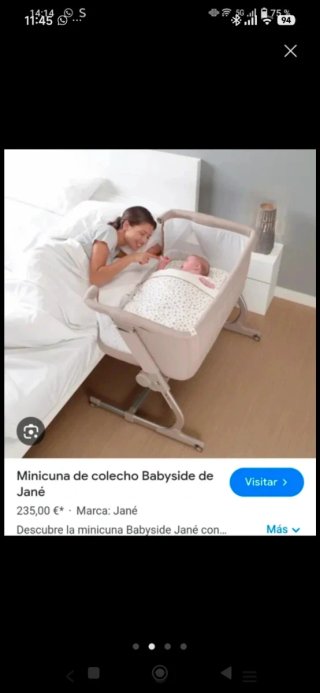 Minicuna colecho Jane Babyside