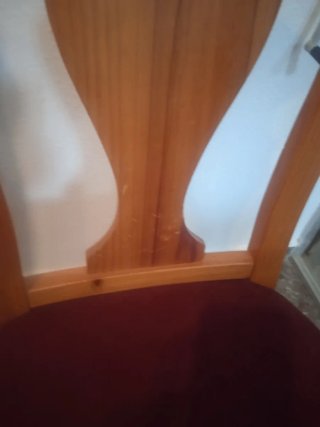 Conjunto 6 Sillas Madera Pino