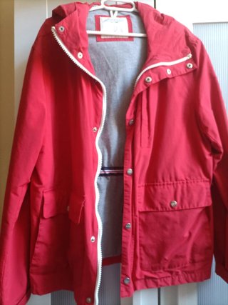 Anorak Rojo Talla L