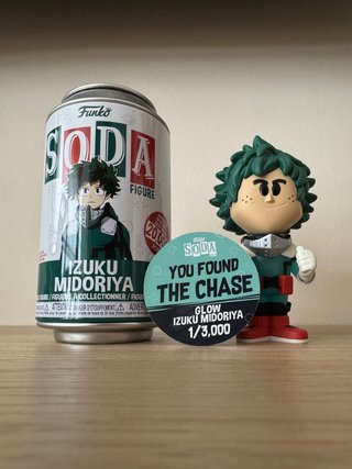 Funko Soda Izuku Midoriya Chase Glow 1/3000