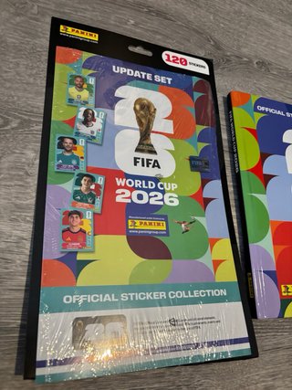 Álbum Mundial FIFA 2026 completo Update Set