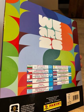 Álbum Mundial FIFA 2026 completo Update Set