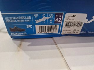 Zapatillas tacos Joma negras y azules