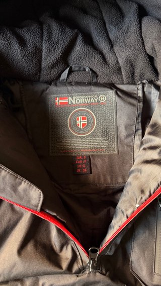 Chaqueta Geographical Norway Negra
