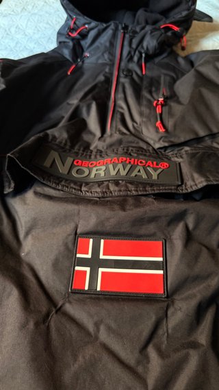 Chaqueta Geographical Norway Negra