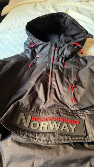 Chaqueta Geographical Norway Negra