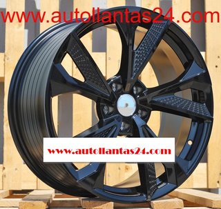 8823 JUEGO DE 4 LLANTAS AUDI RS BLACK r948573