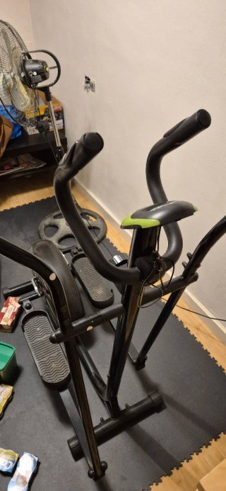 Bicicleta Elíptica con Pantalla Digital