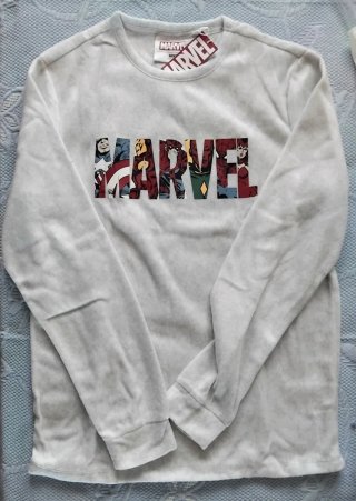 Pijama polar Marvel hombre talla S nuevo