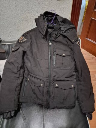 Chaqueta de moto con protecciones